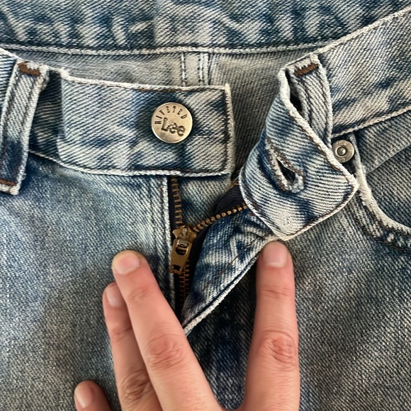 Vintage Lee Riveted Jeans 90’s - Picture 6 of 7